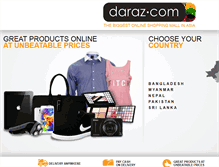 Tablet Screenshot of daraz.com